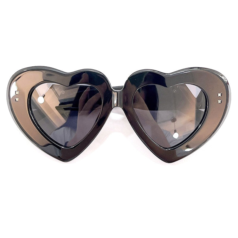 Glasses Heart Sun Vintage